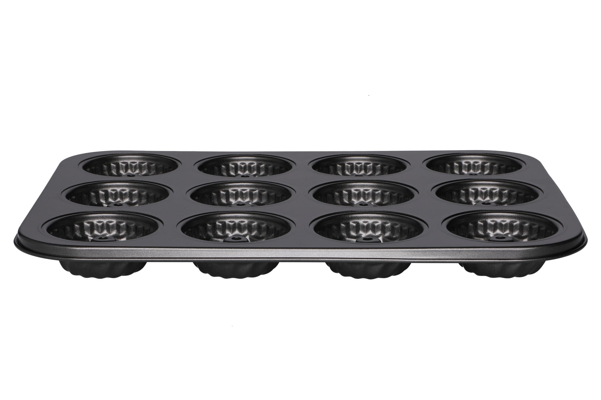 BACKFORM für Cupcakes - Schwarz, Metall (35.5/3/27cm)