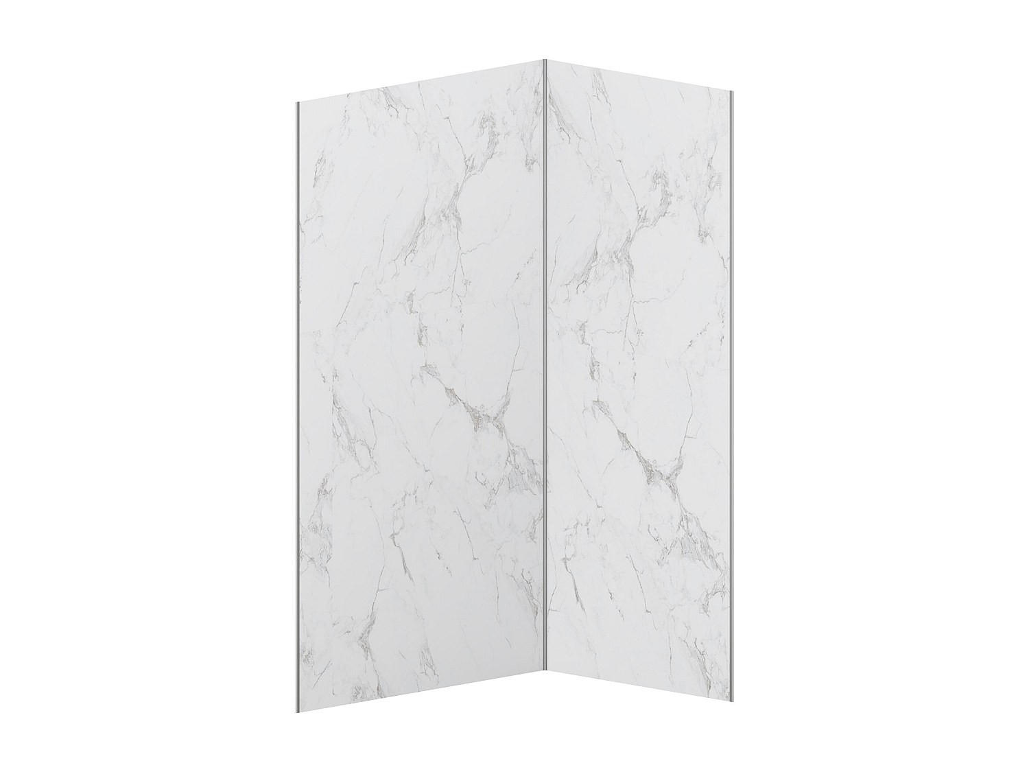 Vente-Unique Wandpaneele Weiß 120x210x90 cm