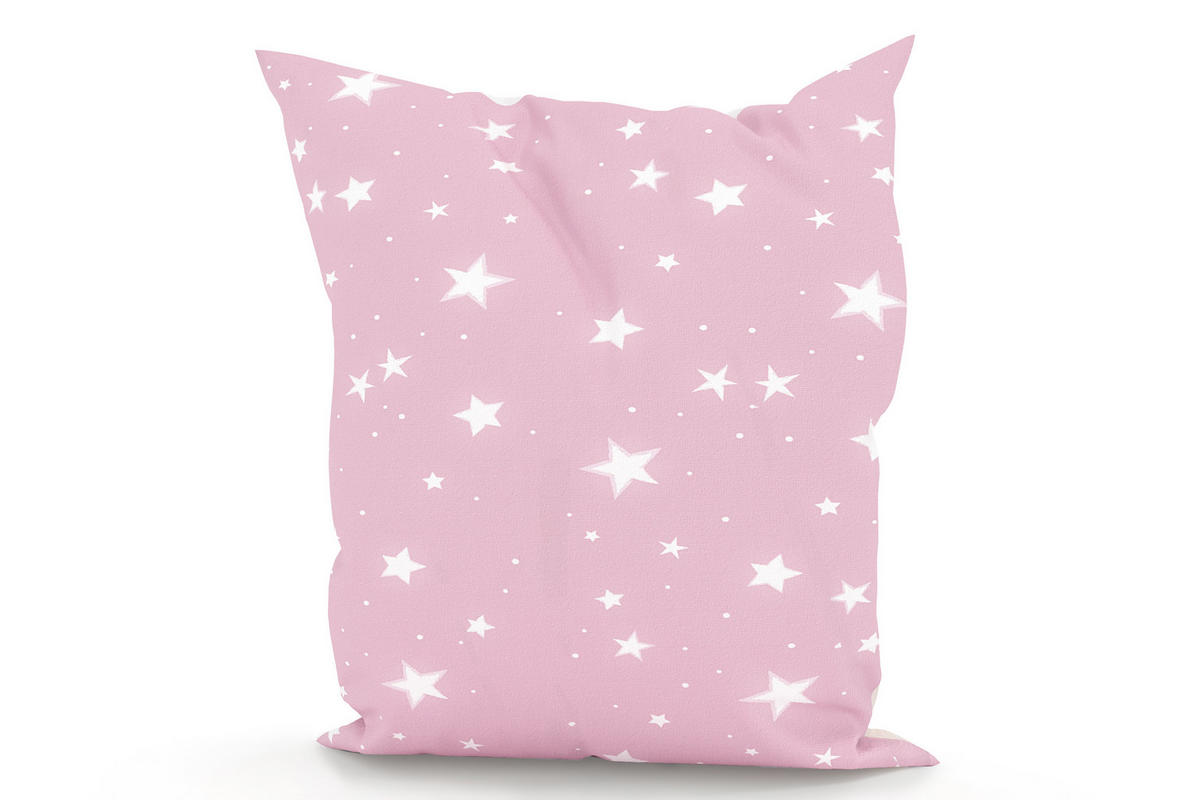 KINDER-SITZSACK - Little Fairy - Weiß/Rosa, Textil (100/25/135cm) - Green Bean