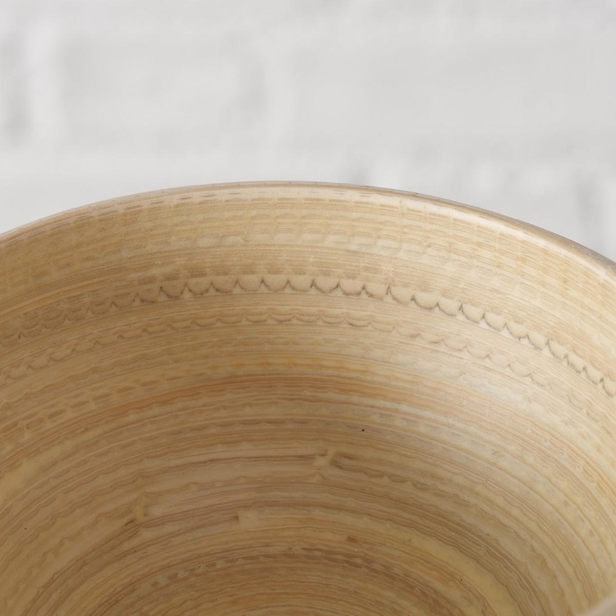 BAMBUSSCHALEN für Bowls BAMBO - Weiß, Naturmaterialien (10cm) - Boltze Home
