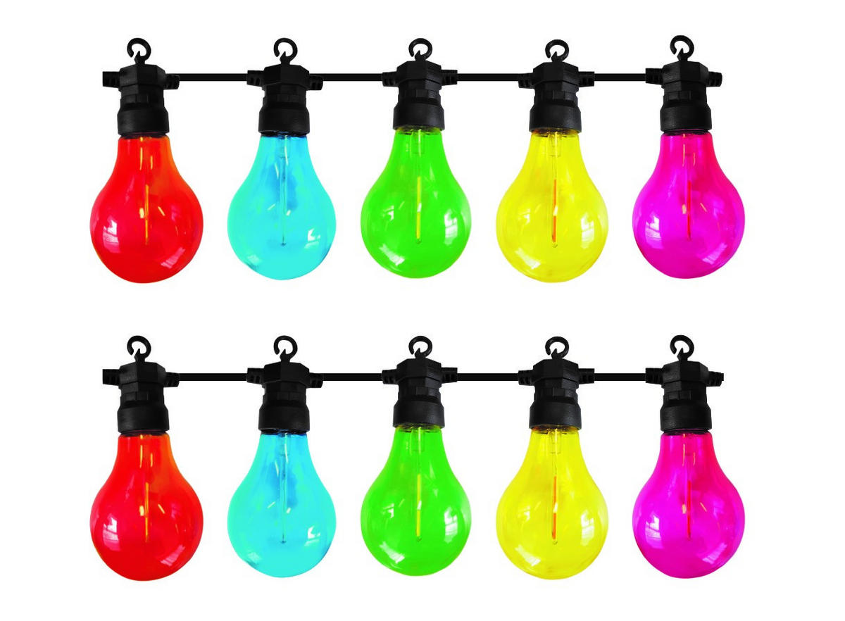 PARTYLICHTER 13.5/13.5/29cm - Schwarz, Kunststoff (29cm) - Luxform
