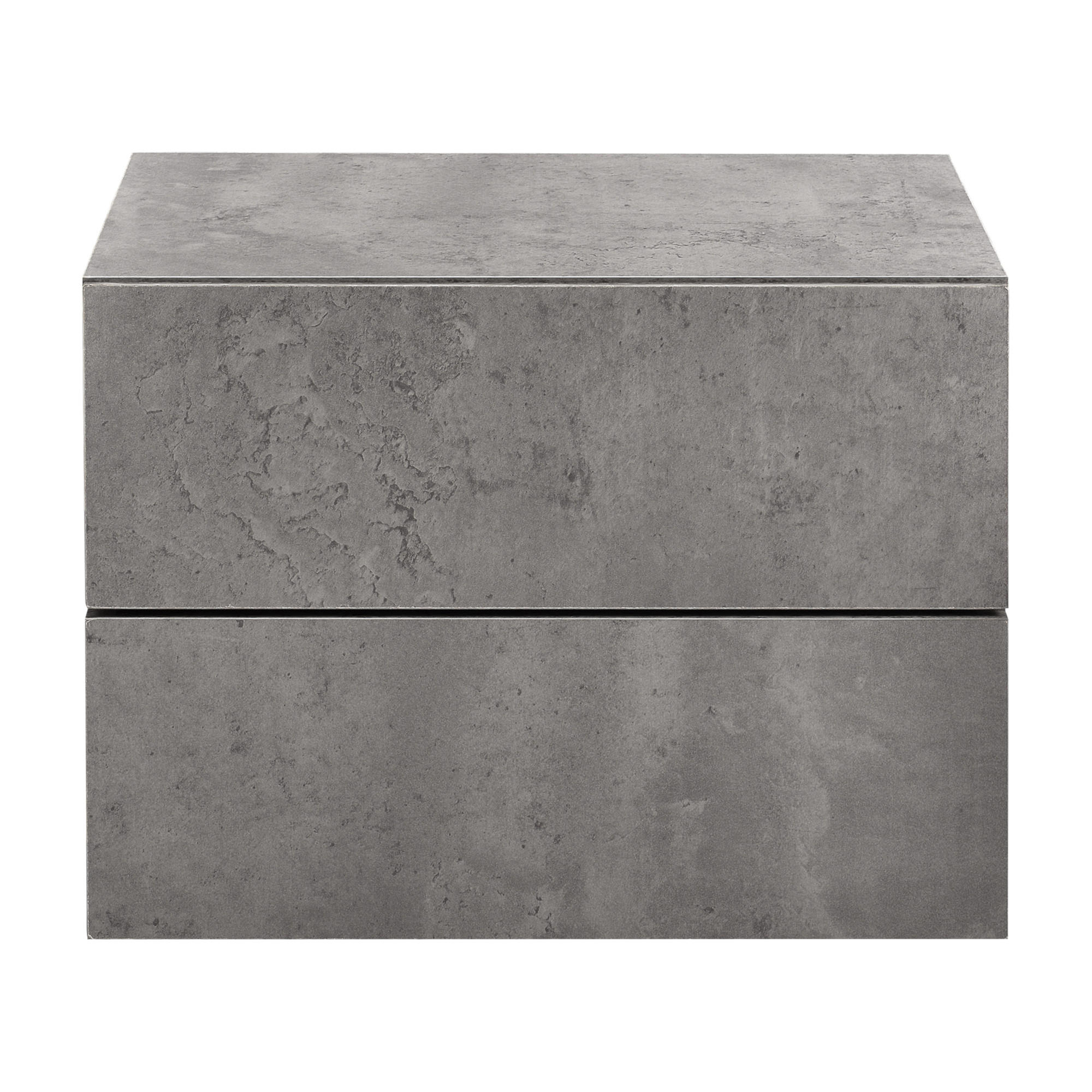 WANDREGAL Ampfing - Grau, Holzwerkstoff (40/30/29cm) - [en.casa]