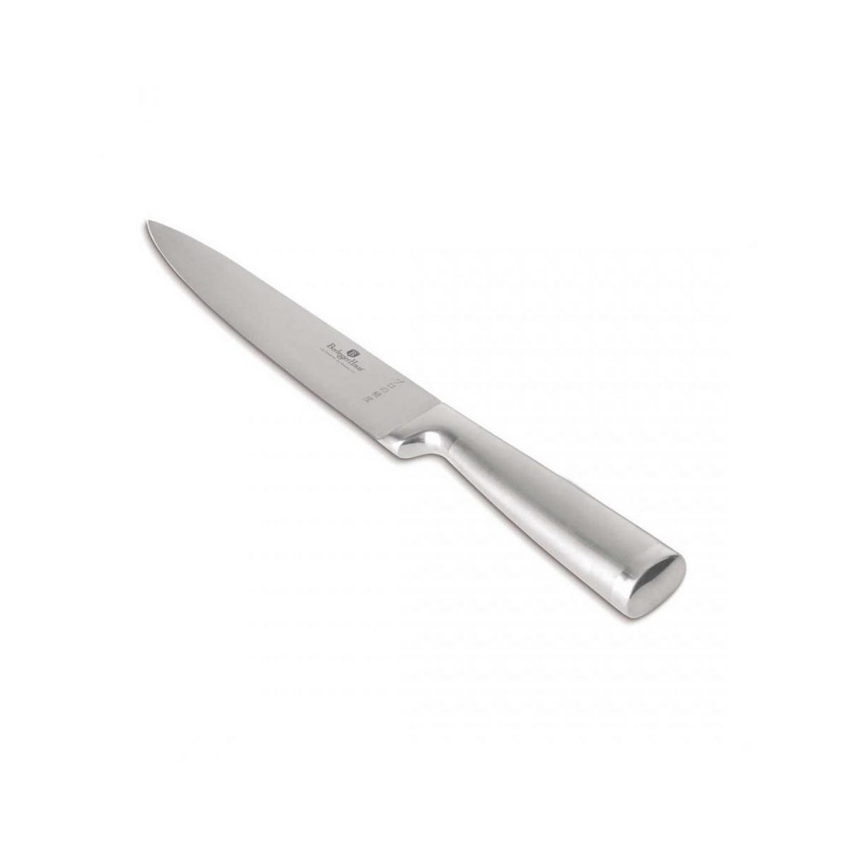 FISCHFILETIERMESSER Silber 34/5/34 cm BH2825 - Silberfarben, Metall (34cm) - Berlinger Haus