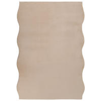 KOBEREC Béžový 160/230 cm Dawa - béžová, plast (160/230cm) - Beliani