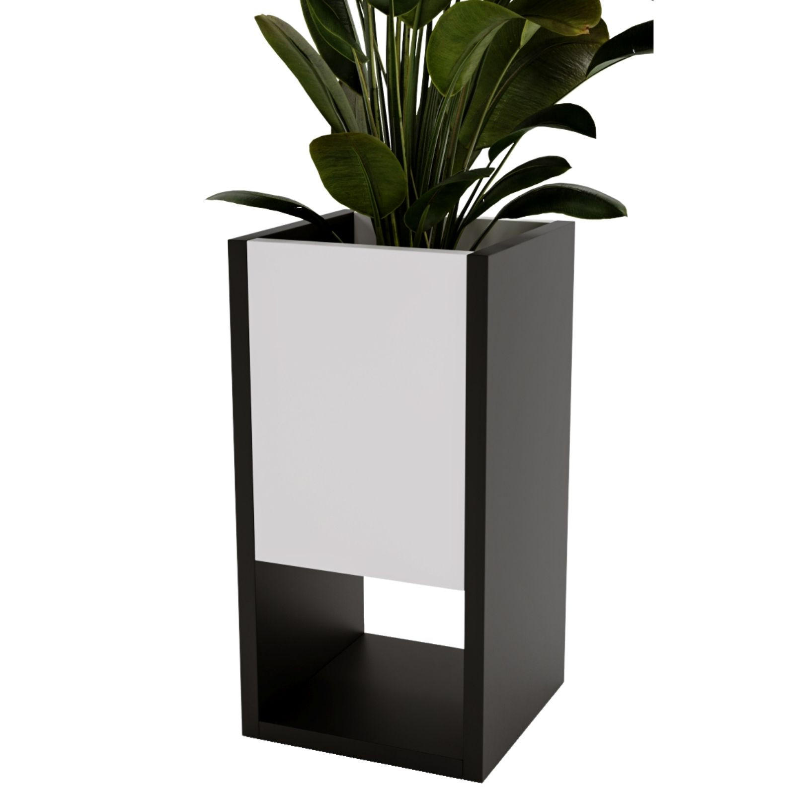 BLUMENKASTEN - Weiß, Holzwerkstoff (23/45/23cm) - RAUMHIRSCH FURNITURE