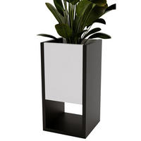 BLUMENKASTEN - Weiß, Holzwerkstoff (23/45/23cm) - RAUMHIRSCH FURNITURE