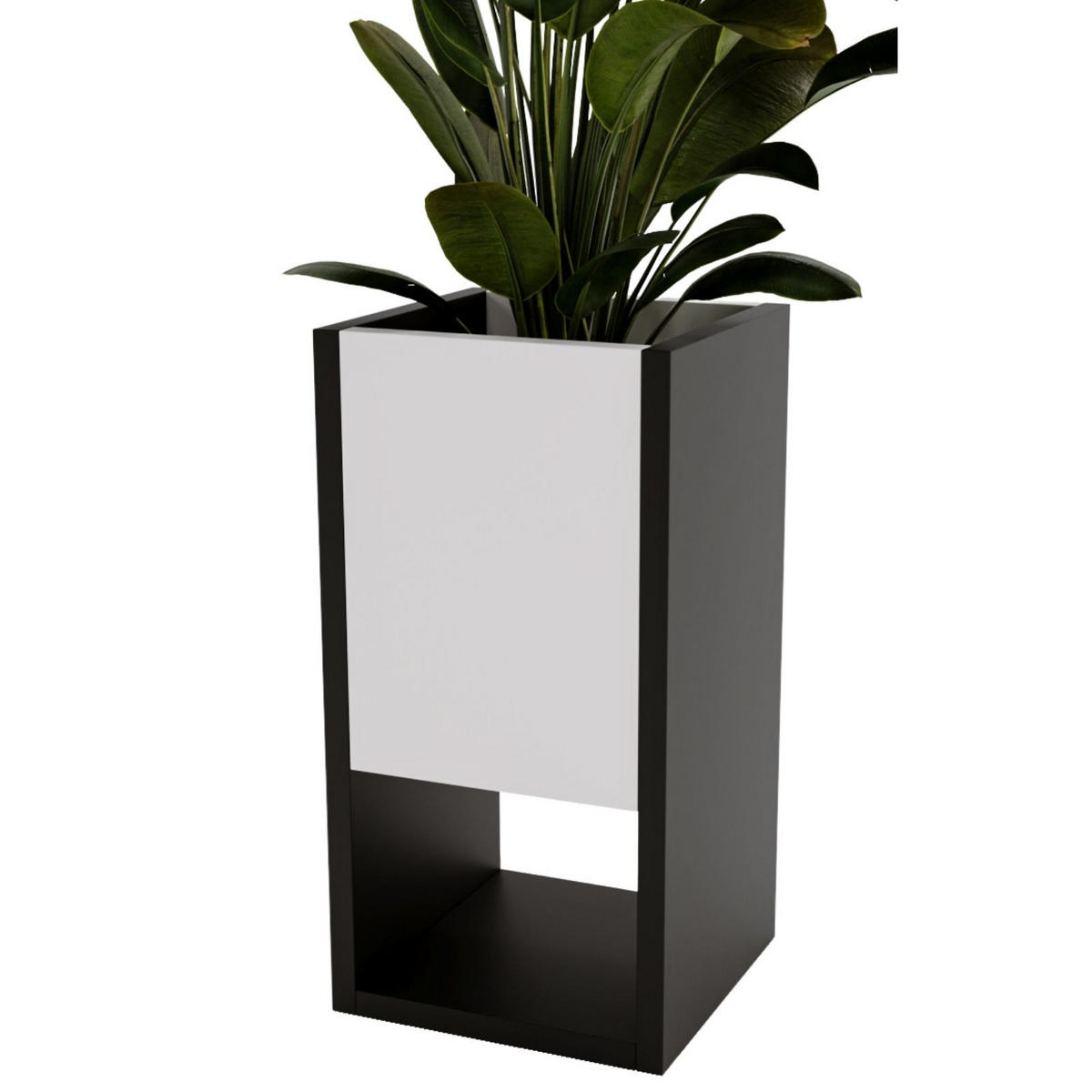 BLUMENKASTEN - Weiß, Holzwerkstoff (23/45/23cm) - RAUMHIRSCH FURNITURE