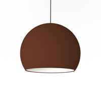 HÄNGELEUCHTE - Dunkelbraun, Metall (40/40/35cm) - Lumicom