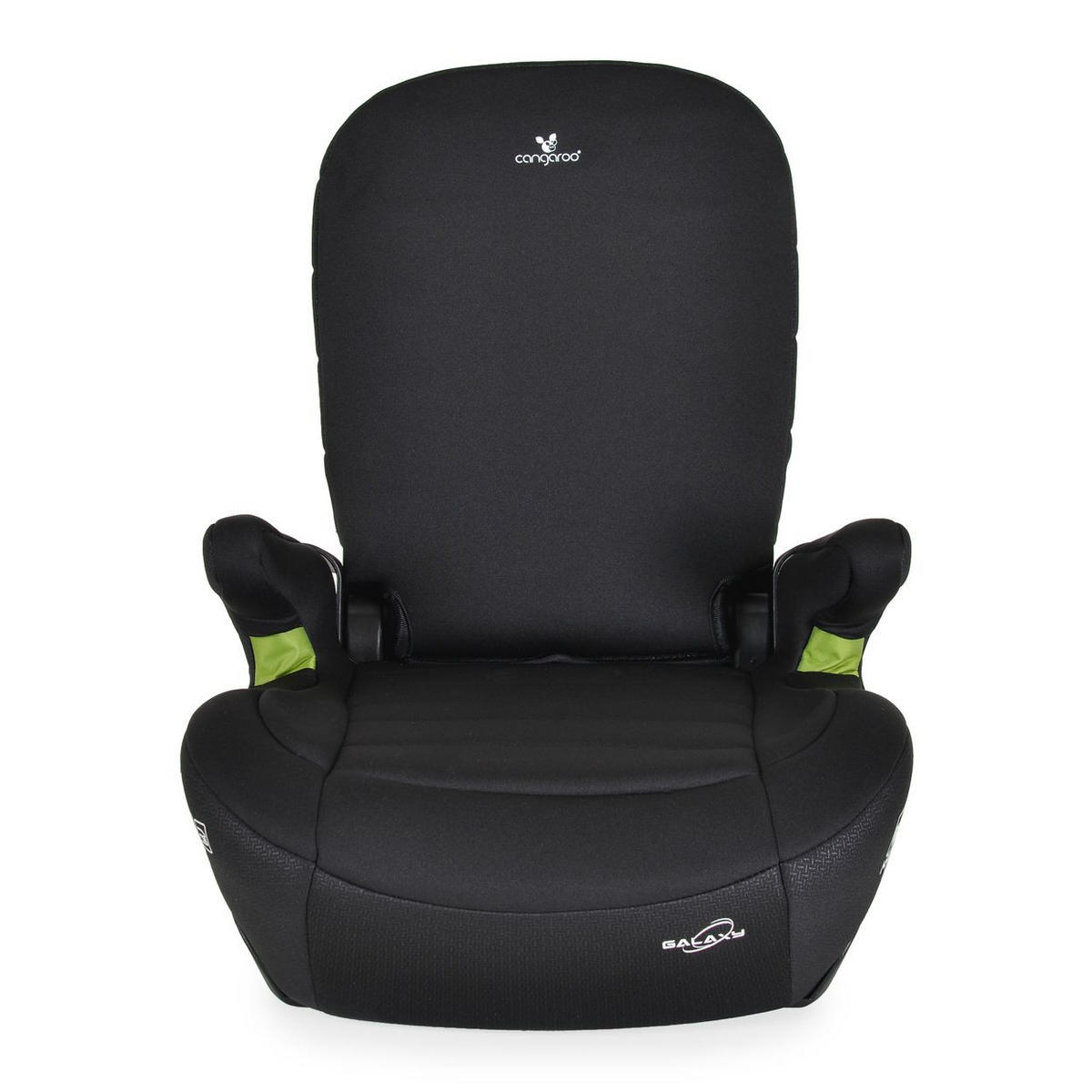 KINDERSITZ Galaxy i-Size schwarz (125-150cm) Gruppe 3, Isofix, Rückenlehne - Schwarz, Textil (43/48/42cm) - Cangaroo