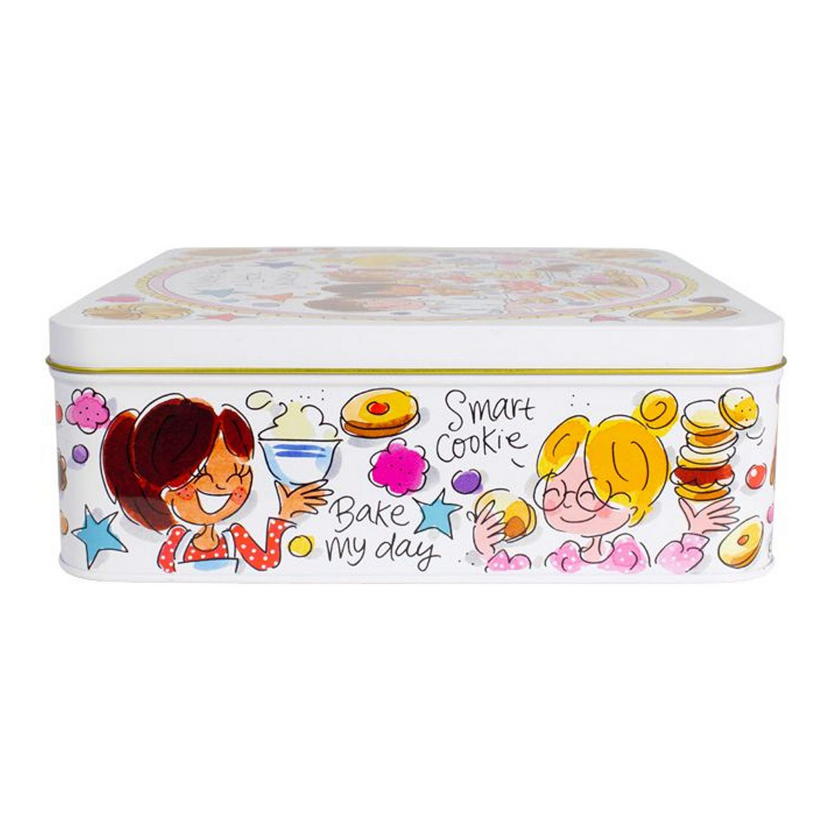 DOSE Süßeres Leben in Bunt - 21,7 x 7,5cm - Multicolor, Metall (21.7/7.5/21.7cm) - Blond Amsterdam