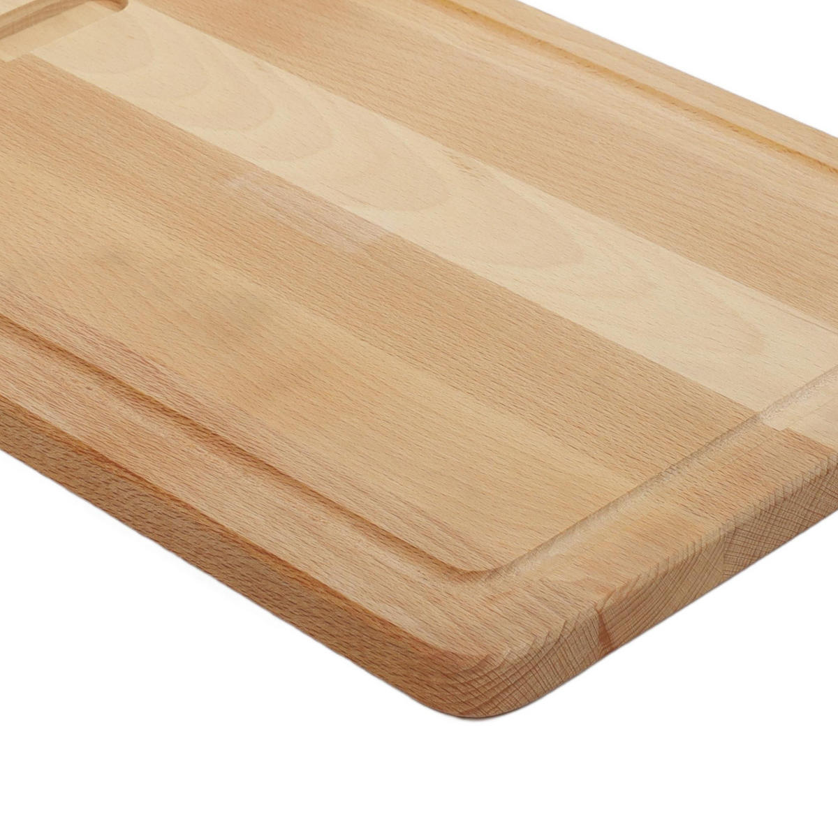 SCHNEIDEBRETT aus Buchenholz 40/28/2 cm - Braun, Holz (28/40cm) - Kesper