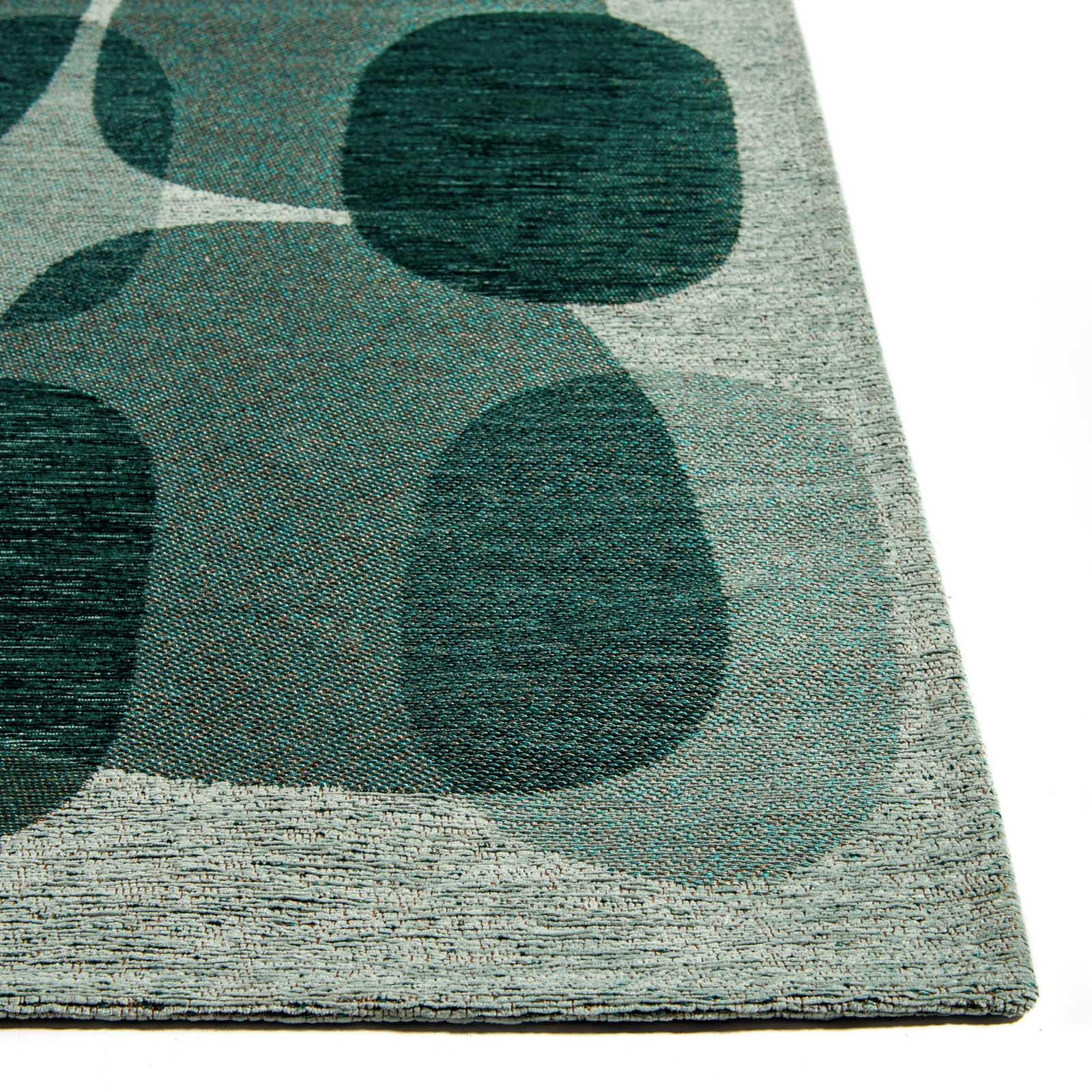 TEPPICH Cafe Green Eggs 170/240 cm - Blau, Textil (170/240cm) - Lola&Moi