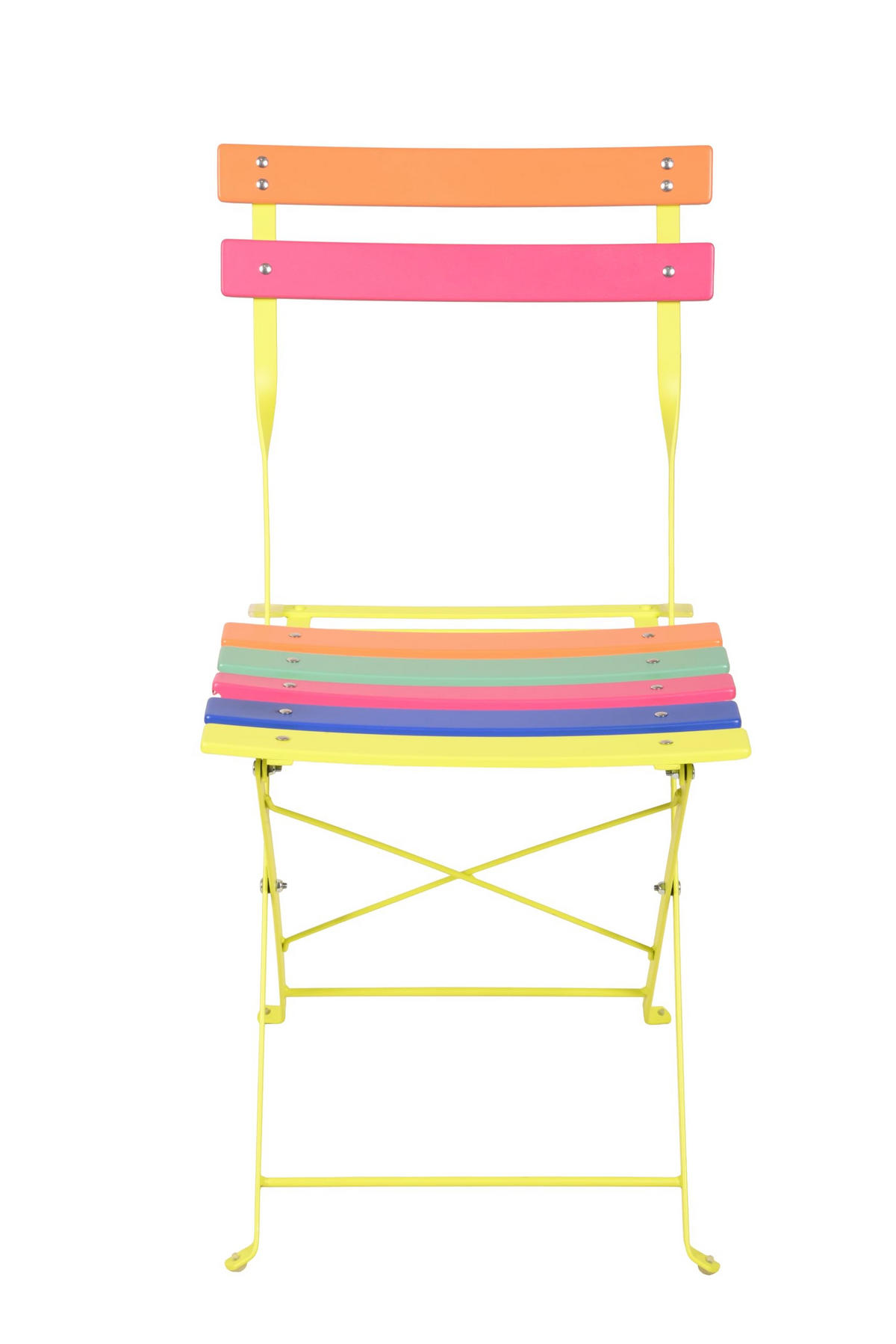 BALKONMÖBEL-SET Laine 3-teilig Balkon-Set - Grün, Metall - DELUKE