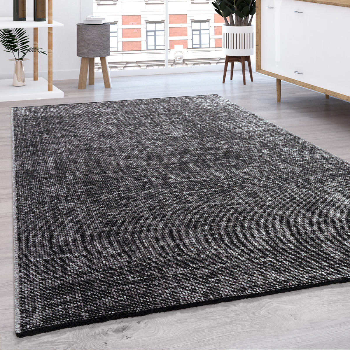 KURZFLORTEPPICH 200/280 cm Melbourne 690 - Grau, Textil (200/280cm) - Paco Home