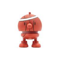 DEKOFIGUR Bumble S Basketball orange 7,6 cm - Orange, Kunststoff/Metall (5.8/7.6/4.5cm) - Hoptimist