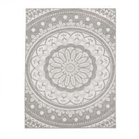 OUTDOORTEPPICH Marokkanisch Grau 120 x 160 cm - Grau, Kunststoff (120/160cm) - TT Home