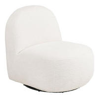 SESSEL, Dina, Cremeweiß, Metall / Polyester, 74 x 67 x 70 cm - Creme, Textil/Metall (74/70/67cm) - ebuy24