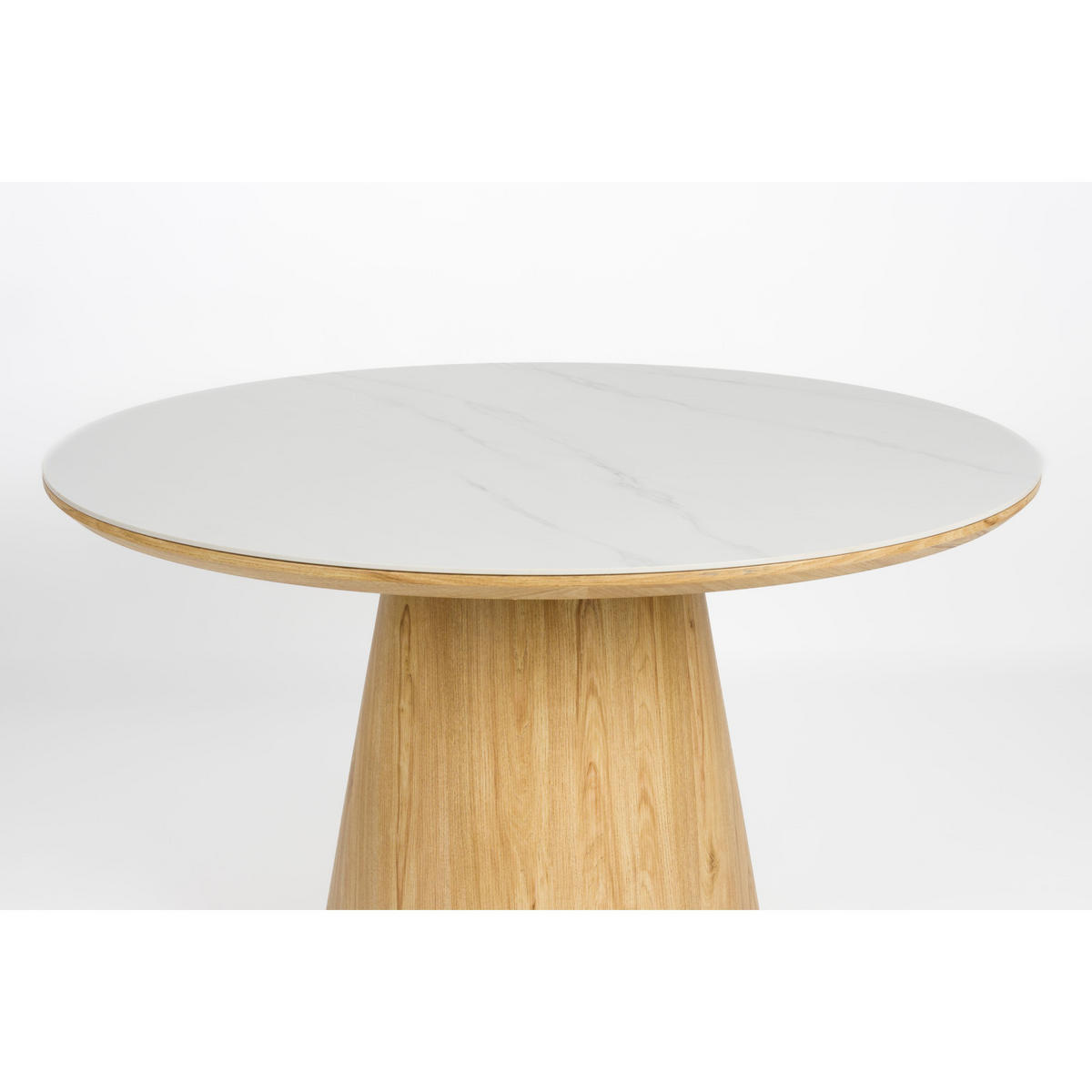ESSTISCH - Klares Holz - Eschefarben, Holz (115/115/77cm) - Drawer