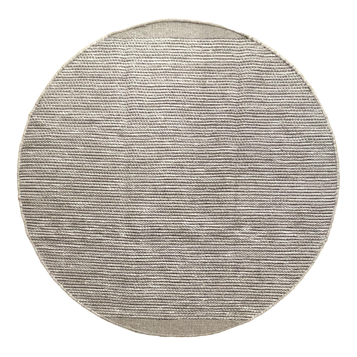 WOLLTEPPICH Roshni grau 200/200 cm - Grau, Naturmaterialien (200/200cm) - My-Rug
