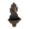 WANDBRUNNEN - Kupferfarben, Metall (18/35/61cm) - Relaxdays