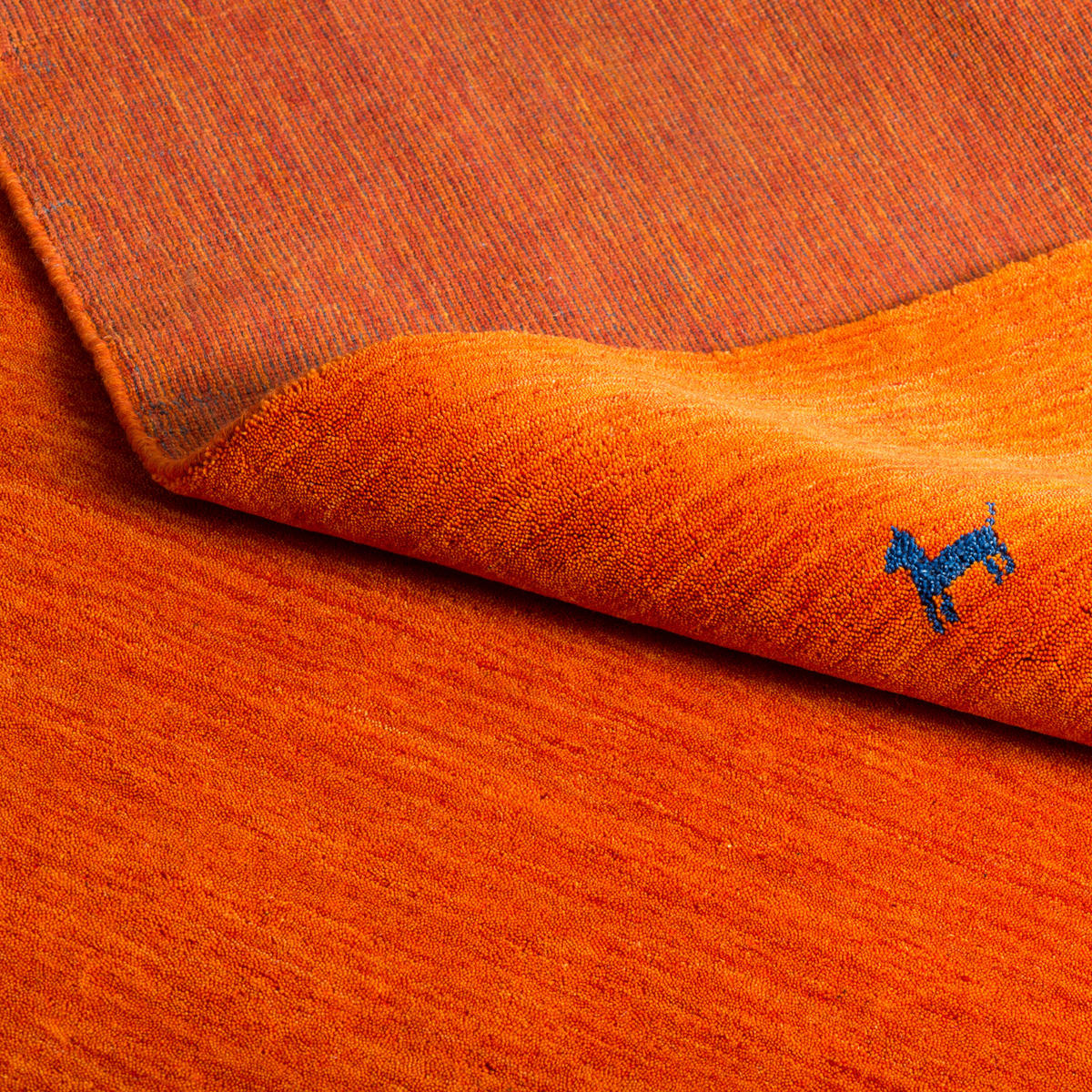 NATUR TEPPICH LÄUFER INDO NEPAL GABBEH SHIVA - Terra cotta, Textil (90/160cm) - Pergamon