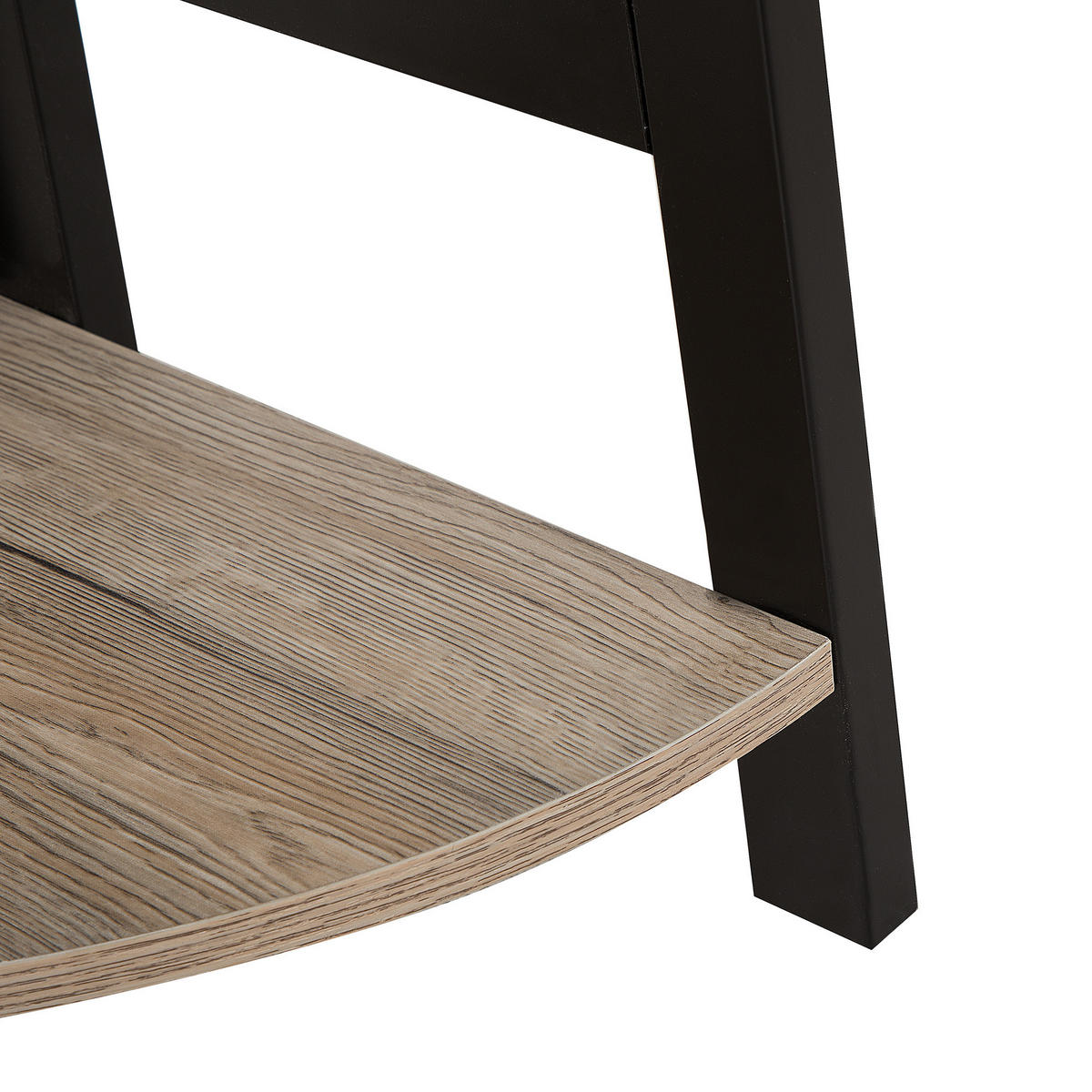 BÜCHERREGAL 5 Fächer Blexley - Hellbraun, Holzwerkstoff (44/163/31cm) - Beliani