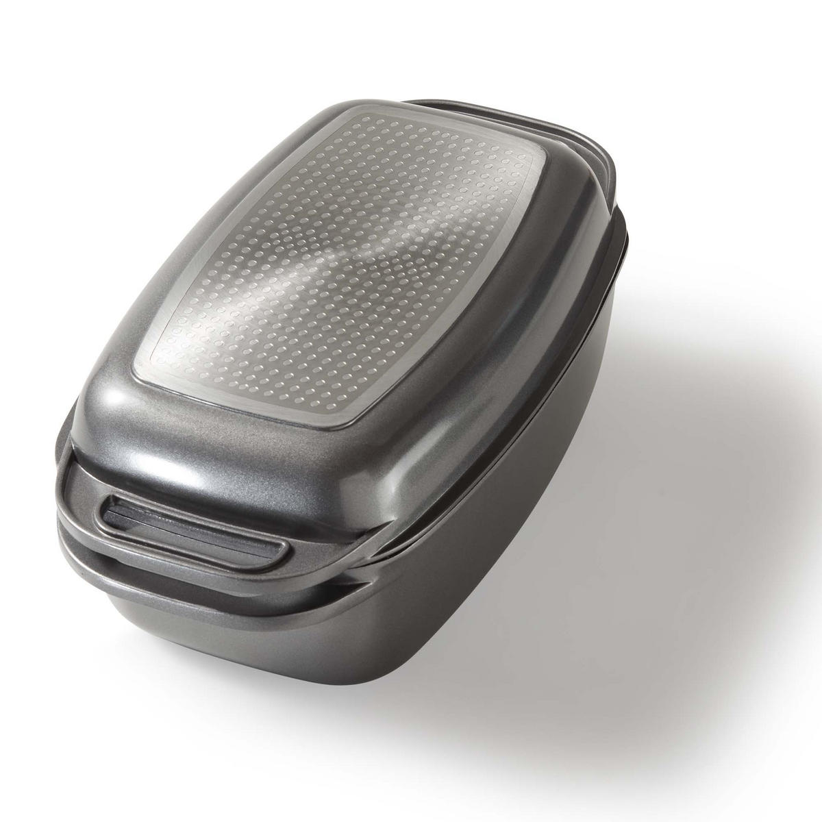 RECHTECK-BRÄTER - Grau, Metall (22/40/10.9cm) - Stoneline