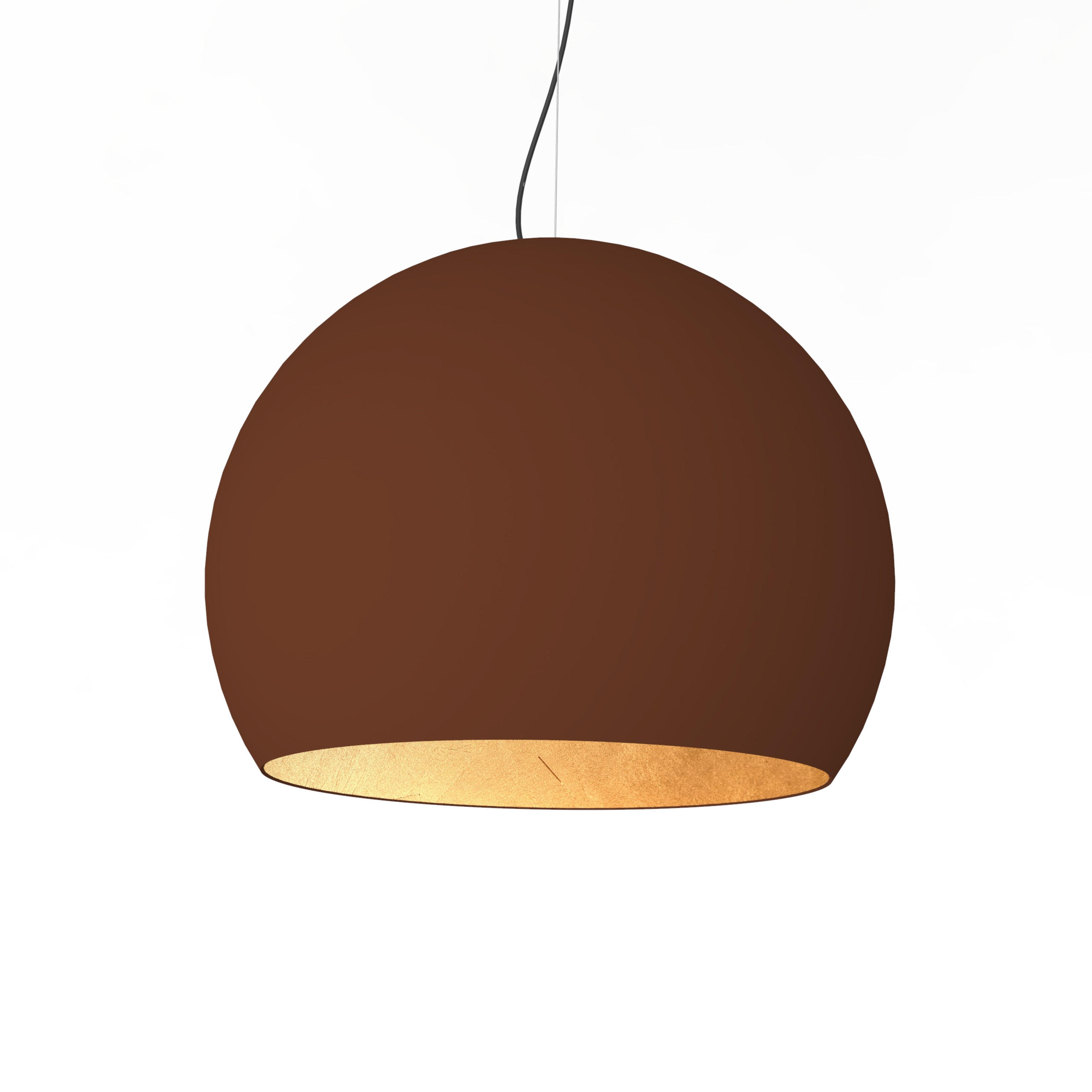 HÄNGELEUCHTE - Goldfarben, Metall (50/50/40cm) - Lumicom