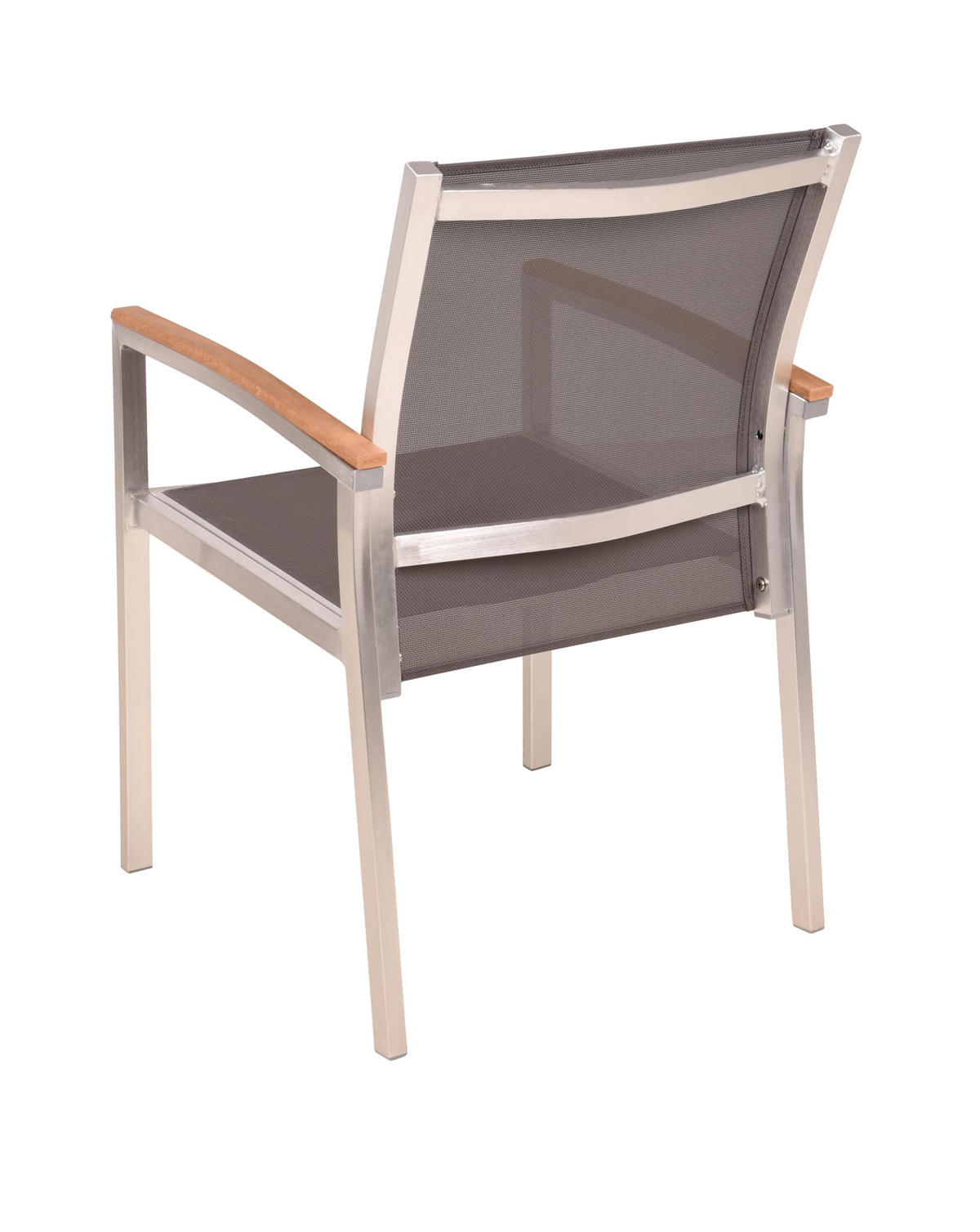 GARTENSTUHL 2er Set Emil Stapelstuhl - Braun, Kunststoff (60/84/54cm) - DELUKE