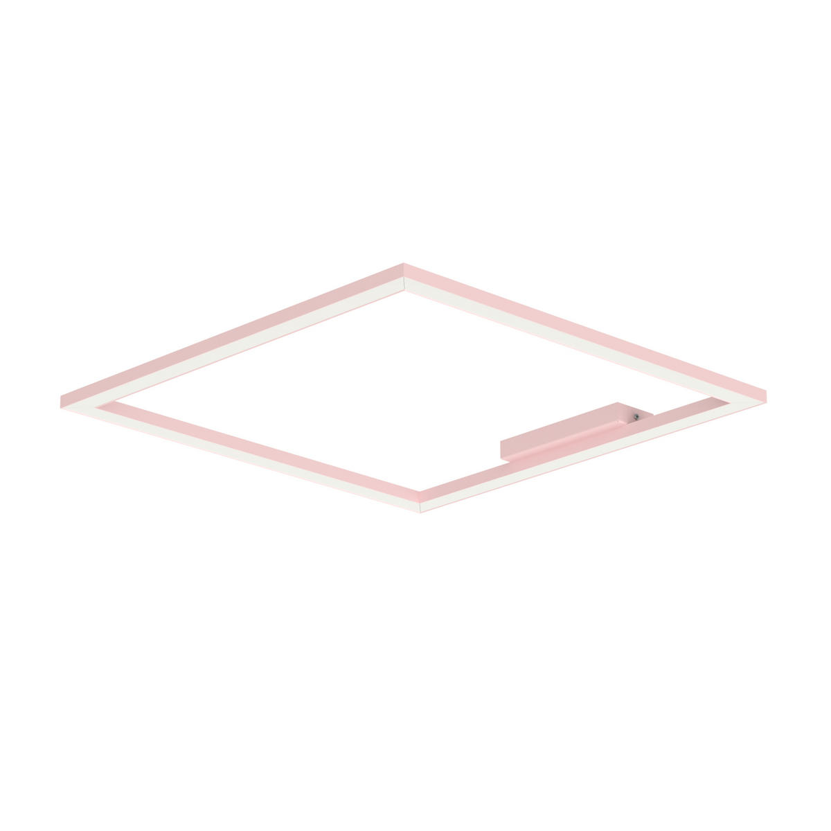 LED-DECKENLEUCHTE - Pink, Metall (60/60/100cm) - Lumicom