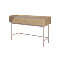 KINDERSCHREIBTISCH CARLO 11 122/80/42 cm in Frühlingseiche / Toffee - Eichefarben, Holzwerkstoff (122/80/42cm) - Deine Möbel 24