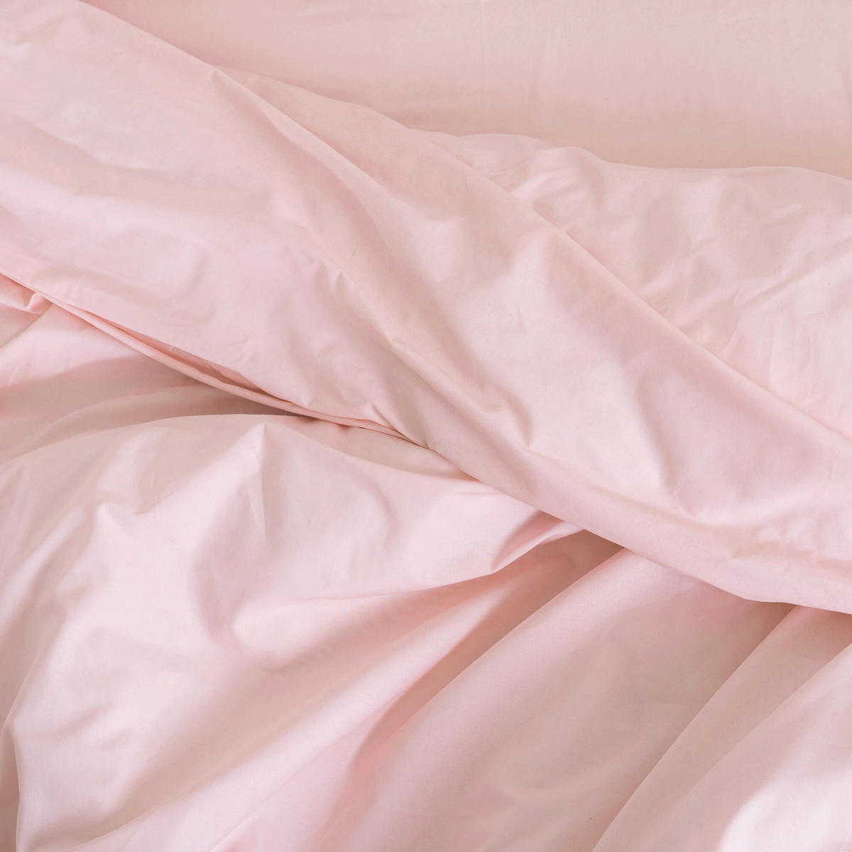 BETTBEZUG basic 260x240 cm (übergrösse) hellrosa - Rosa, Textil (260/240cm) - Happy Friday