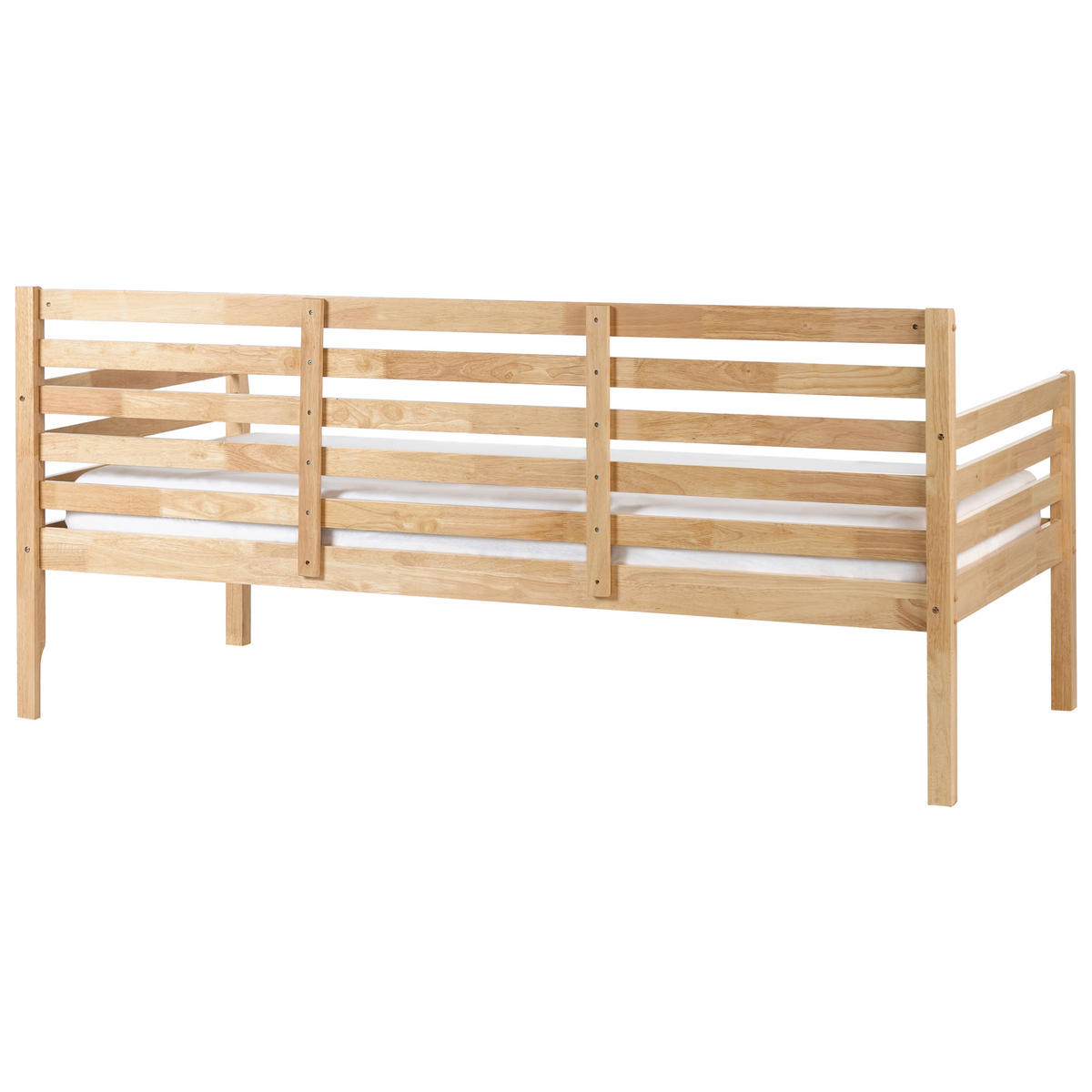 PAT DE ZI lemn 90/200 cm culoare naturală Theza - culoare naturală, lemn (90/200cm) - Beliani