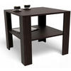 COUCHTISCH HOCH EX3 Wenge 68/68/60 cm - Wengefarben, Holzwerkstoff (68/68/60cm) - Matkam Möbel