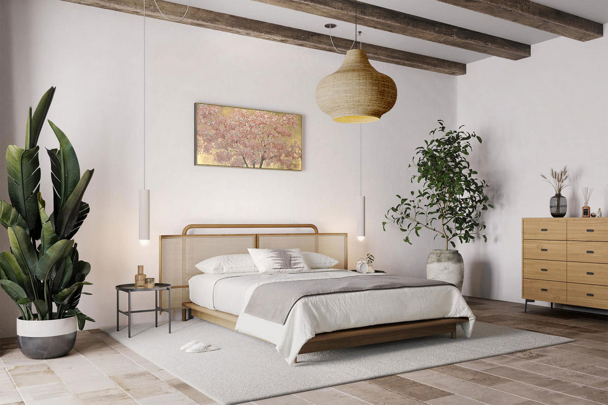 ÖLGEMÄLDE 120/60 cm - Pink/Braun, Holz/Textil (1.94/60cm) - KUNSTLOFT