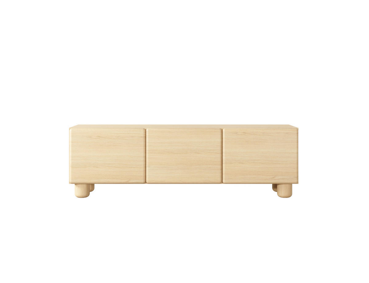 TV-SCHRANK: Vicenza-Eiche, 150 x 46,7 x 38 cm - Eichefarben, Holzwerkstoff (150/46.7/38cm) - 3XE LIVING