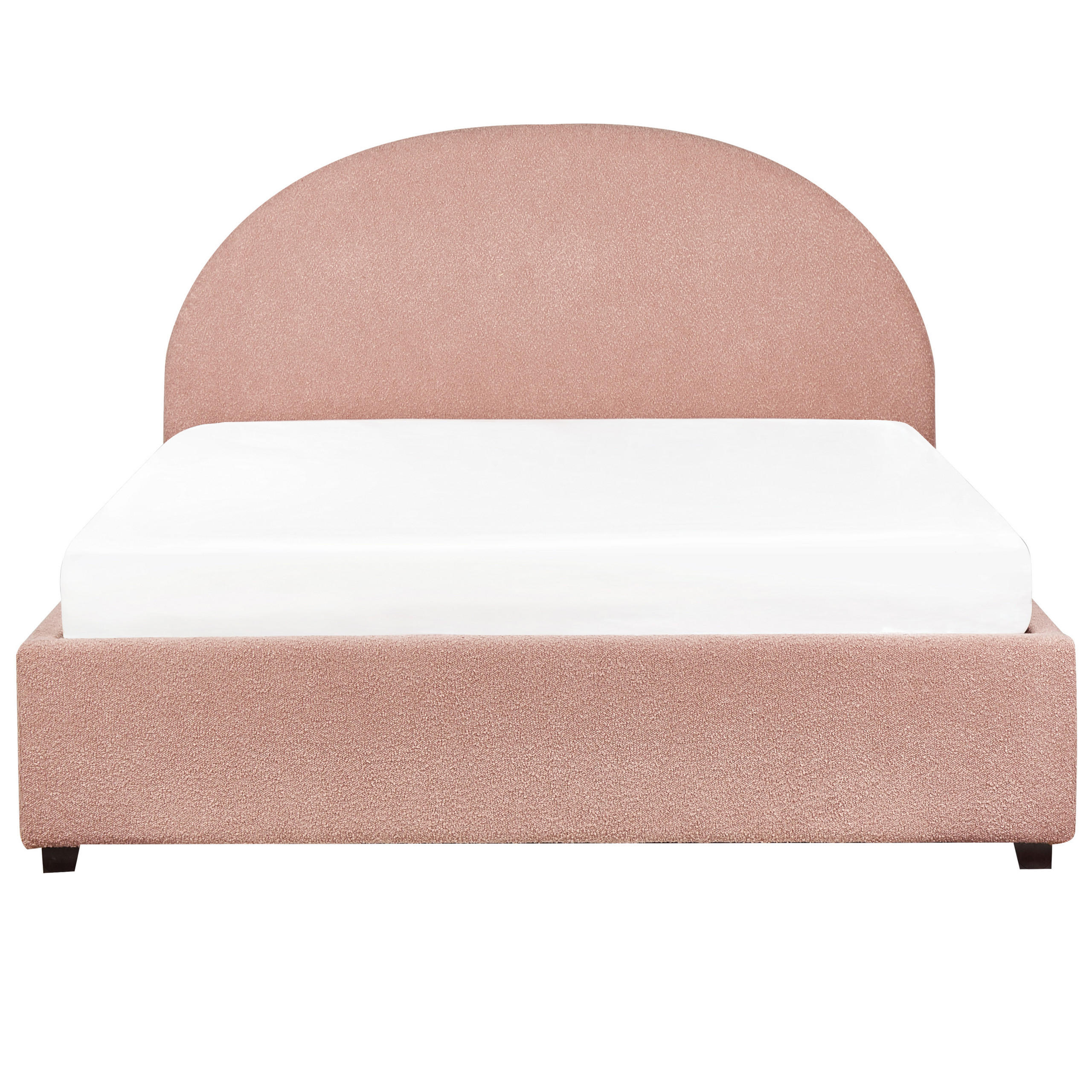 BETT mit Stauraum 140x200 cm Rosa Vaucluse - Pink, Textil (140/200cm) - Beliani