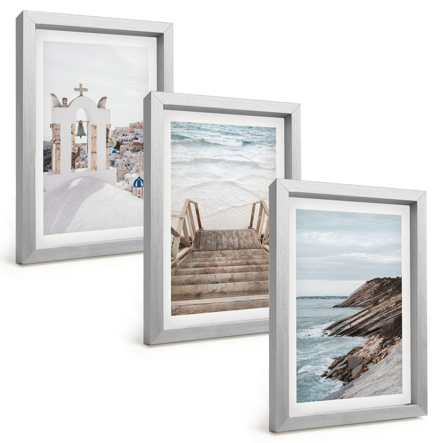 Tulup Bilder Silber 20x30 cm