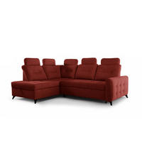 ECKSOFA Wendie - Rot, Holzwerkstoff/Textil (200/250cm) - Fun Möbel