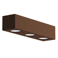DECKENLEUCHTE - Dunkelbraun, Metall (10/30/7cm) - Lumicom