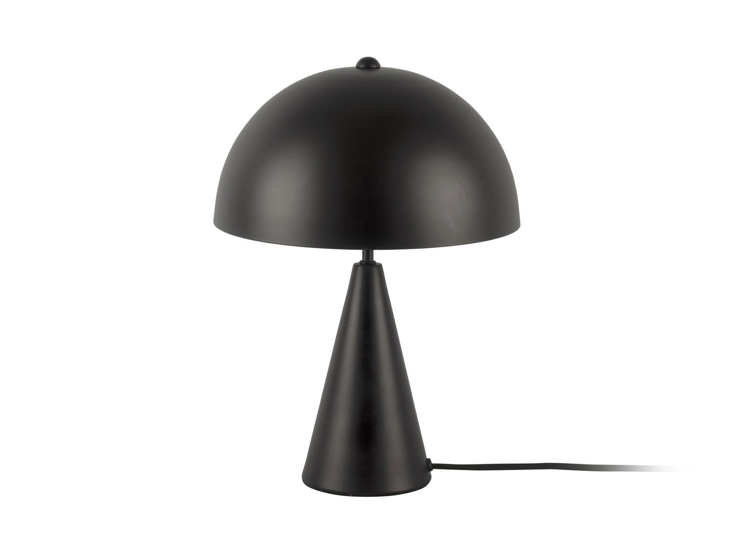 TISCHLAMPE Sublime 25/25/35 cm - Schwarz, Metall (25/25/35cm) - Leitmotiv