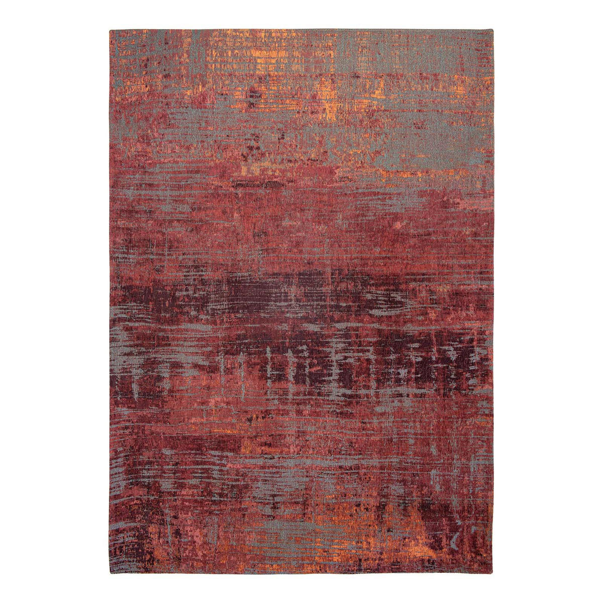 TEPPICH Nassau Red Atlantic 170/240 cm - Rot, Textil (170/240cm) - Louis De Poortere