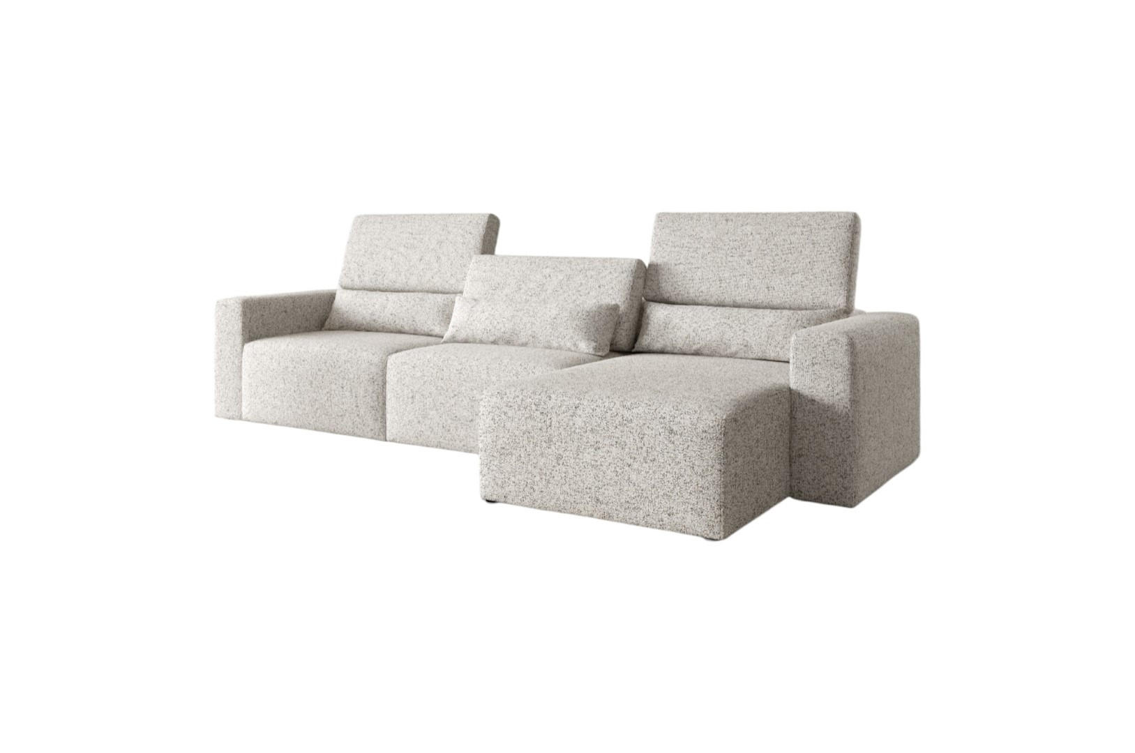 ECKSOFA Modular Premium Grau - Schwarz/Grau, Holz/Holzwerkstoff (315/172cm) - Furnisell