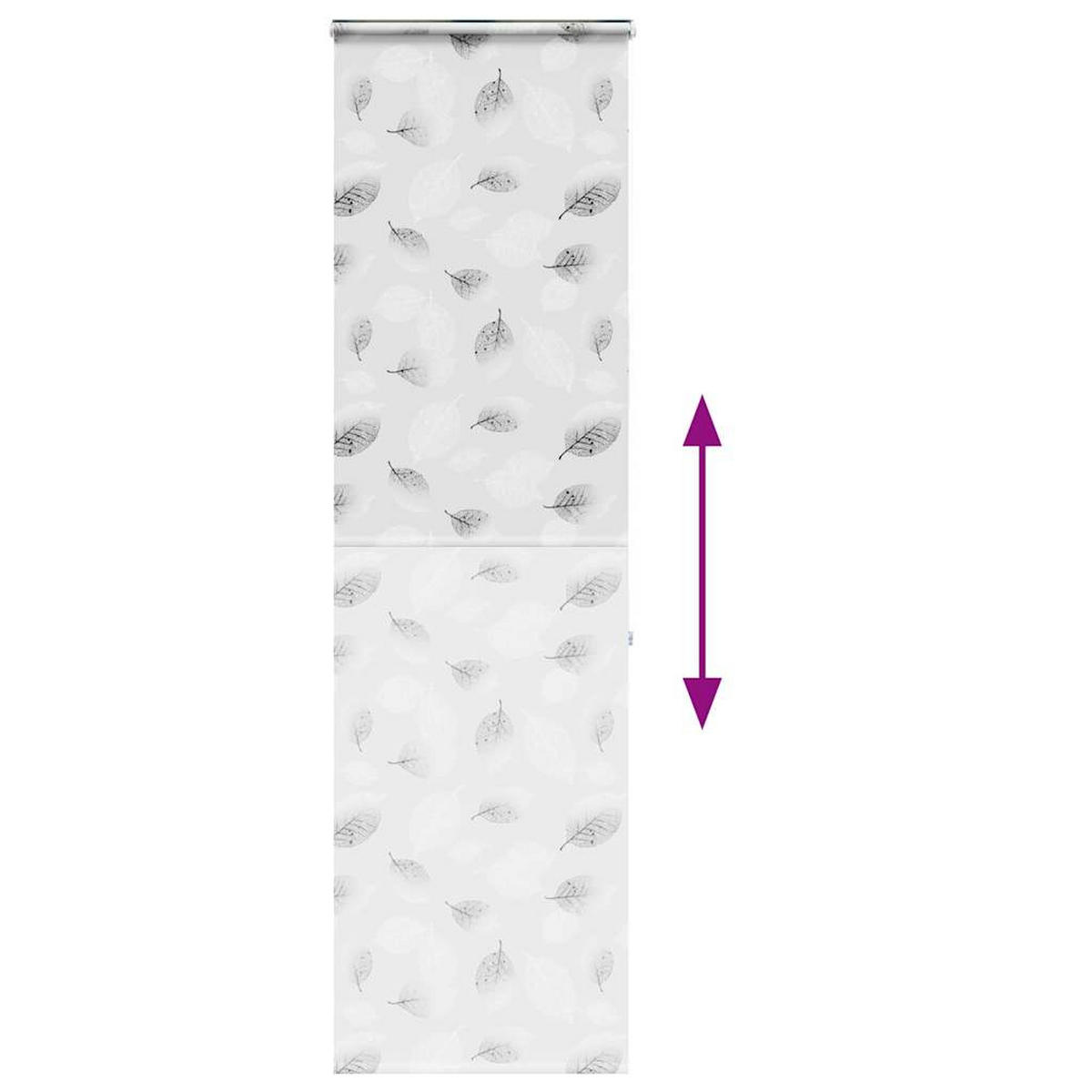 DUSCHVORHANG für Dusche Breite Stoff 66 cm - Weiß, Kunststoff (70/240cm) - MCBOSON
