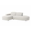 ECKSOFA Cursal Atelier, Stoff Artico, Nata, Links - Beige, Holz (269/166cm) - Kaiser Möbel