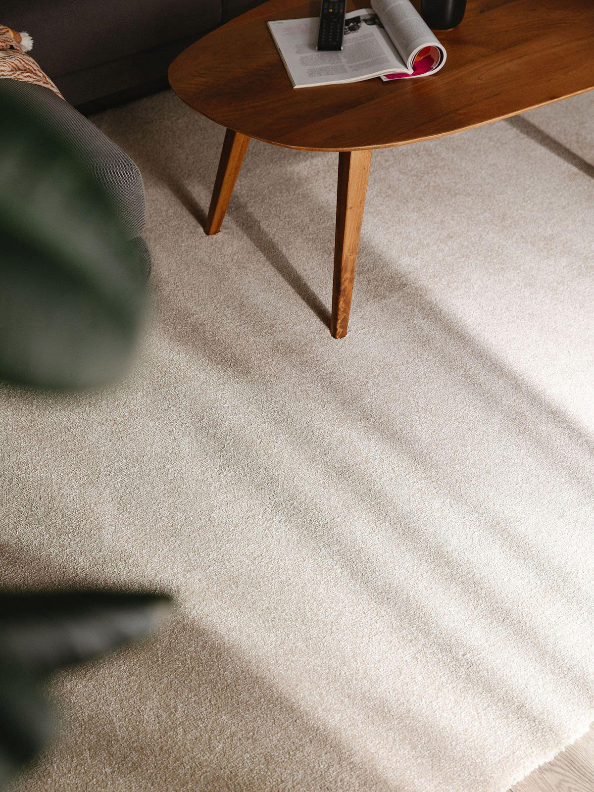 HOCHFLORTEPPICH Melvin waschbar 120/170 cm - Beige, Kunststoff (120/170cm) - benuta Nest