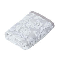 HANDTUCH Damast beige - Beige, Textil (50/90cm) - Homescapes