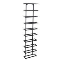 WEINREGAL Pinot Schwarz - Schwarz, Metall (27/111/11cm) - LOFT42