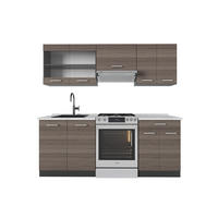 Anthrazit/Grau, Holzwerkstoff (200/81.6/60cm) - Vicco