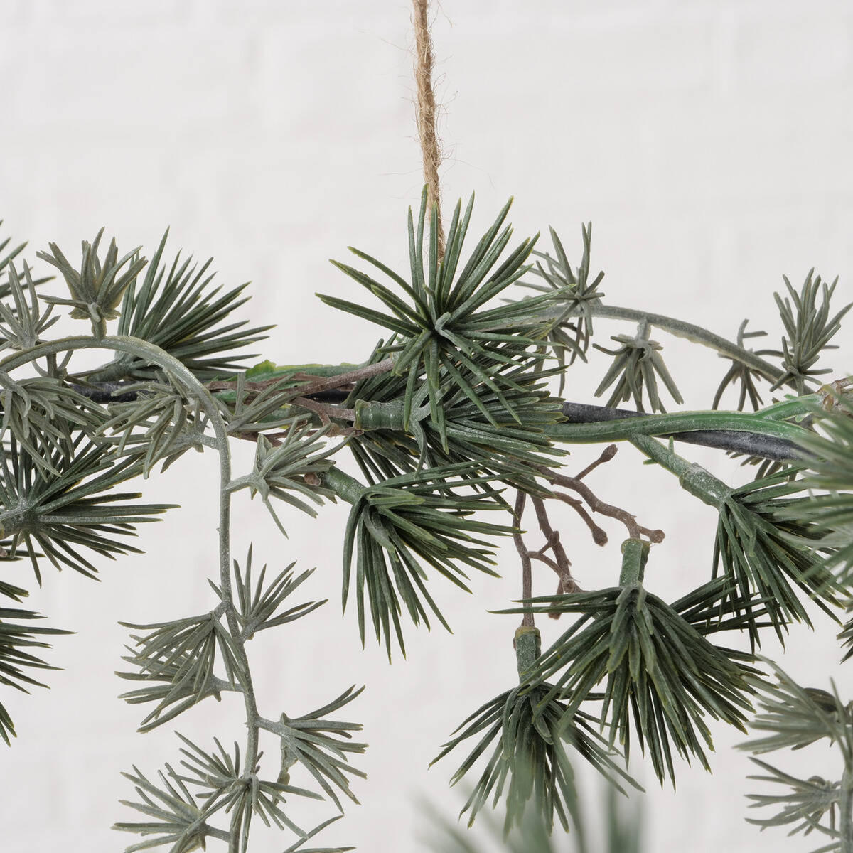 WEIHNACHTSKRANZ Kiefer Ø35 cm - Grün, Kunststoff (35/75/35cm) - Boltze Home